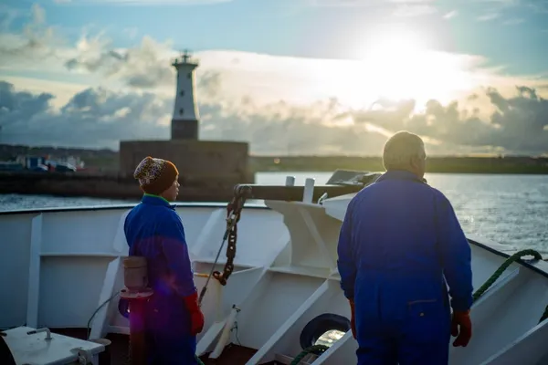 Arriving in Peterhead