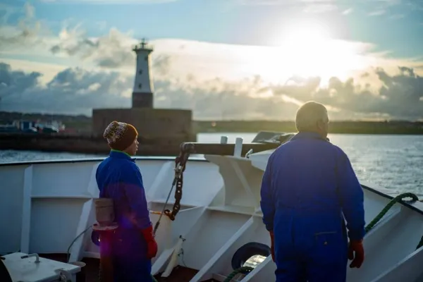 Arriving in Peterhead