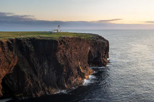 Lighthouse on the cliffs